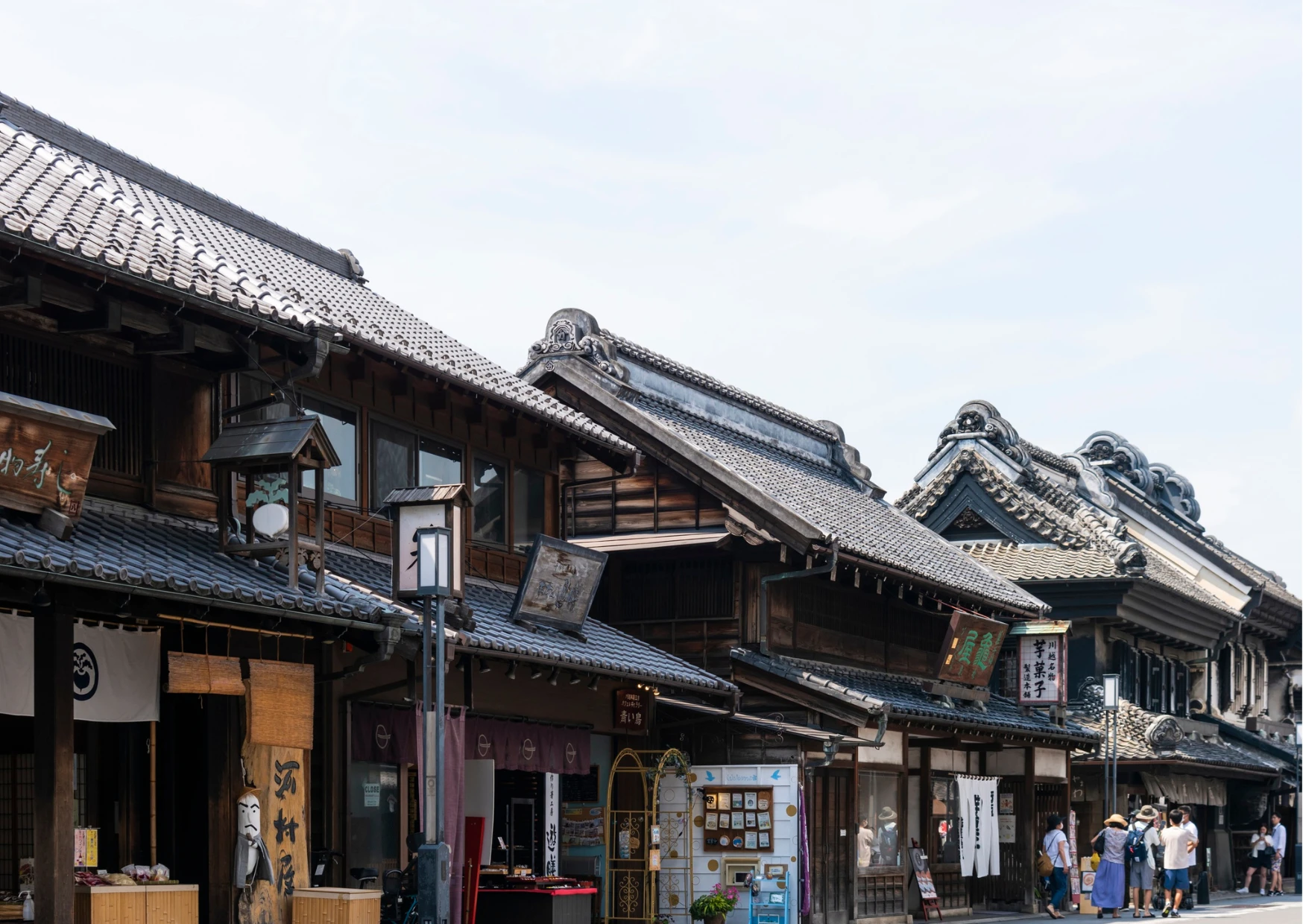 Chơi gì ăn gì ở Kawagoe - Cảnh quan phố cổ Kura-no-machi