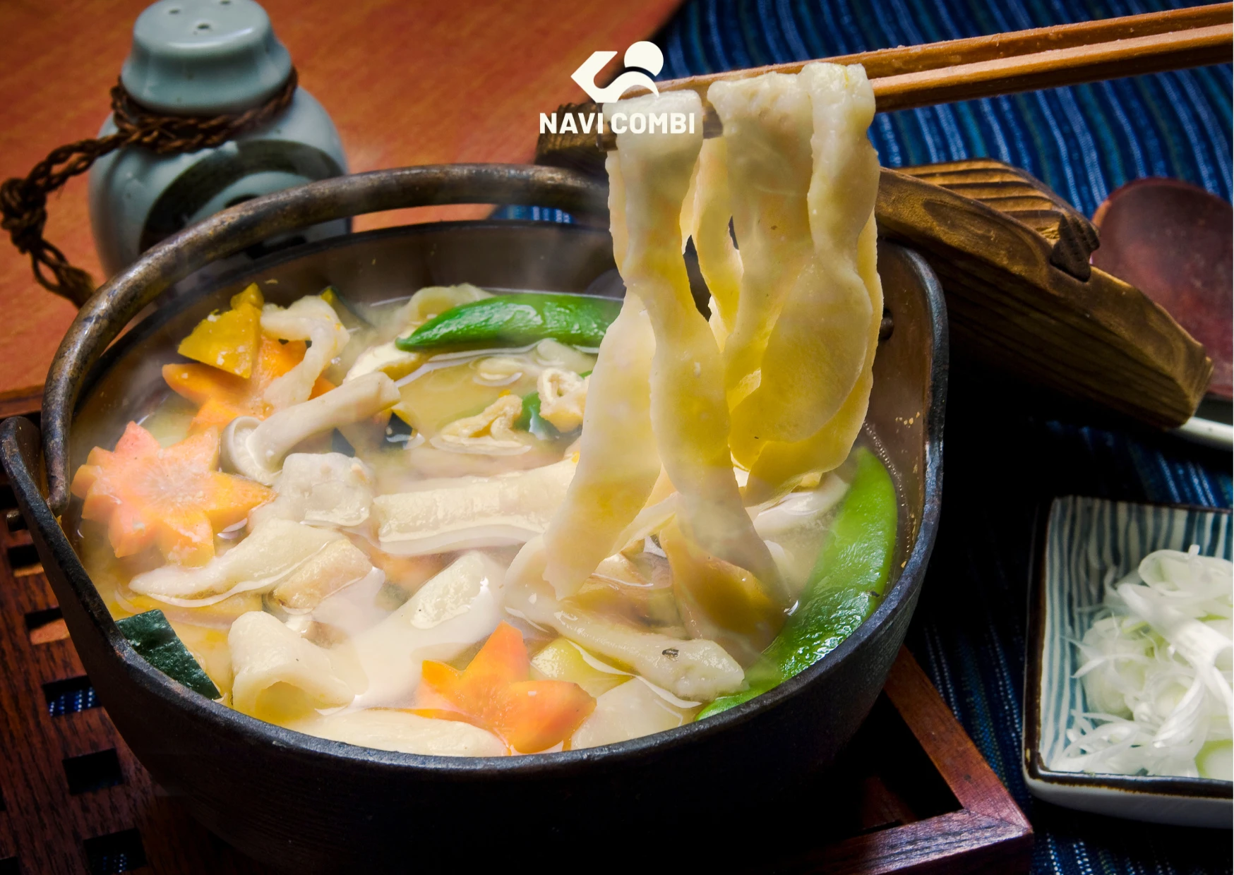 món ăn núi phú sĩ - mì houtou