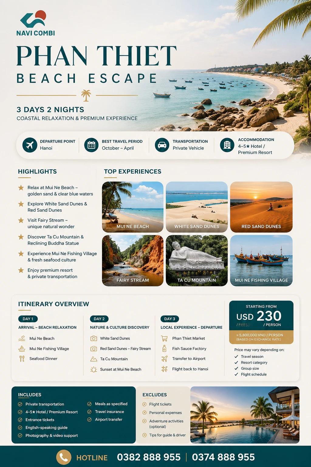 PHAN THIET BEACH ESCAPE | 3 DAYS 2 NIGHTS