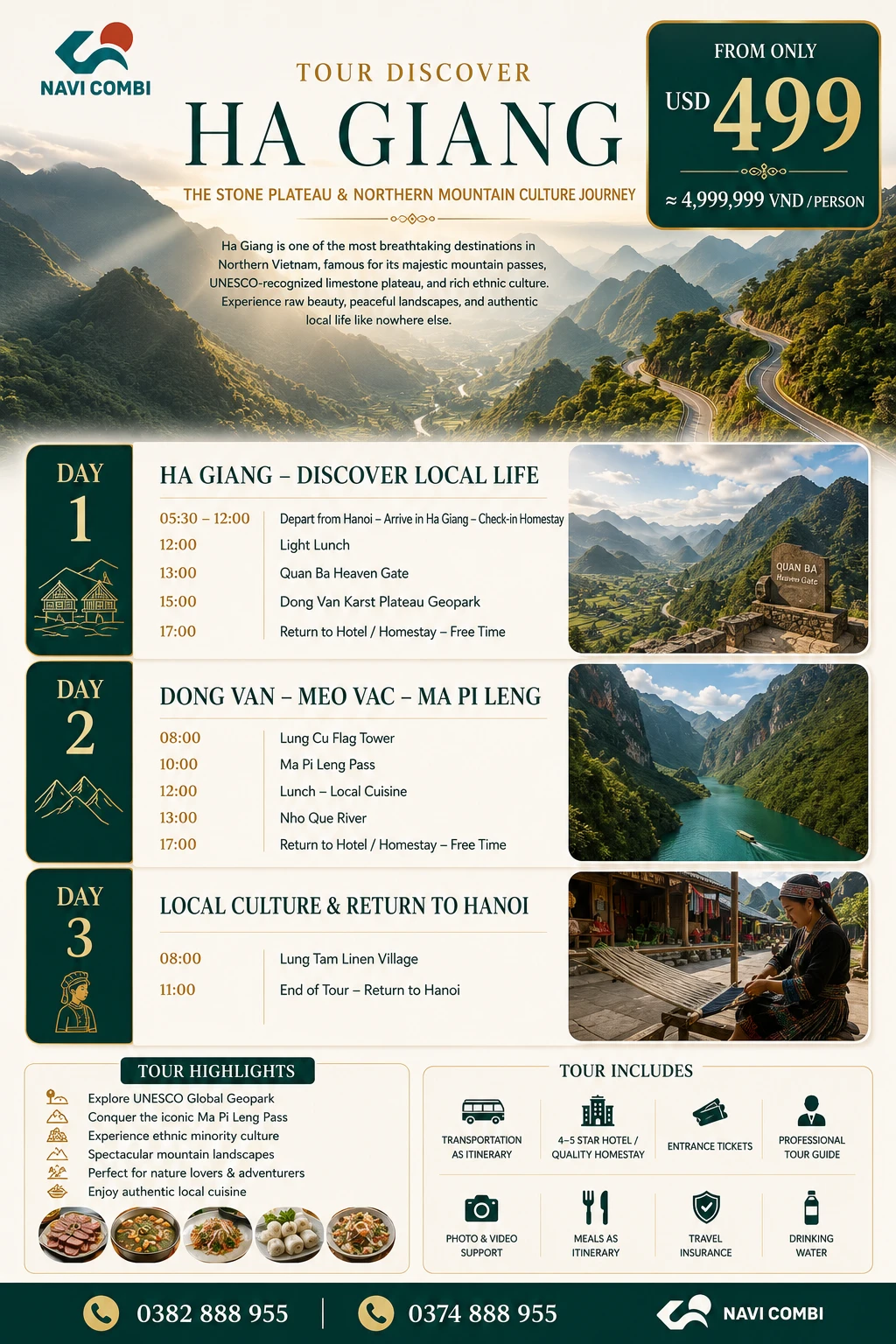 HA GIANG DISCOVERY TOUR | 3 DAYS 2 NIGHTS