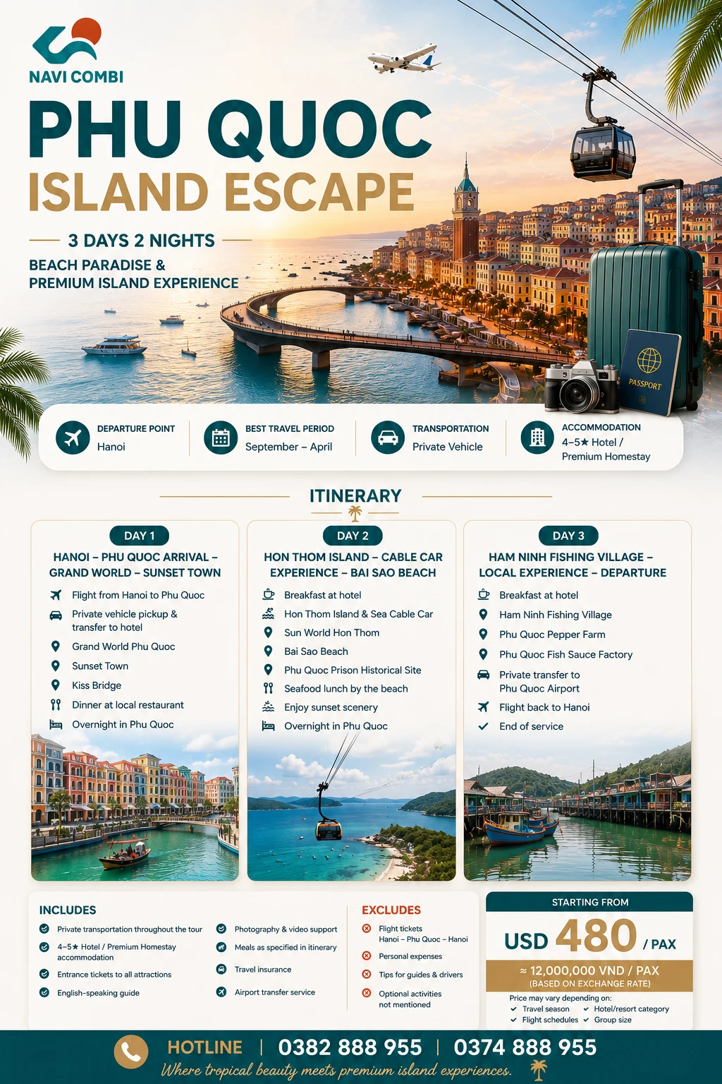 PHU QUOC ISLAND ESCAPE | 3 DAYS 2 NIGHTS