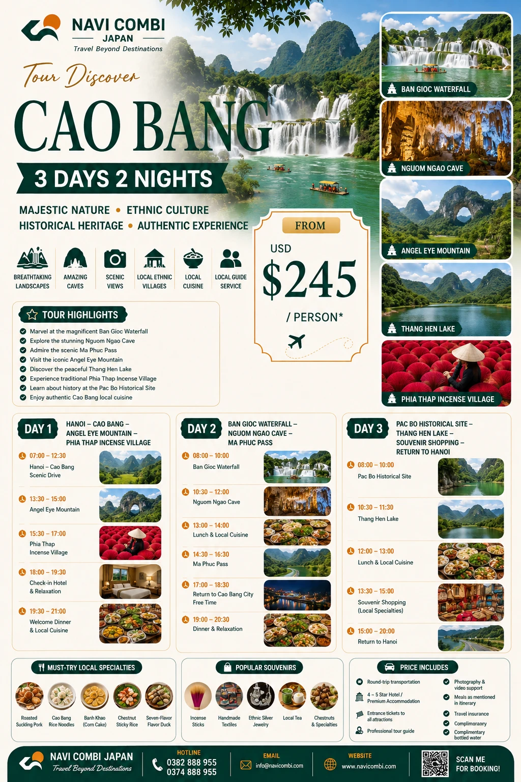 CAO BANG DISCOVERY TOUR | 3 DAYS 2 NIGHTS